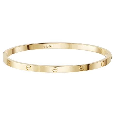 thin cartier love bracelet|cartier love bracelet 15cm.